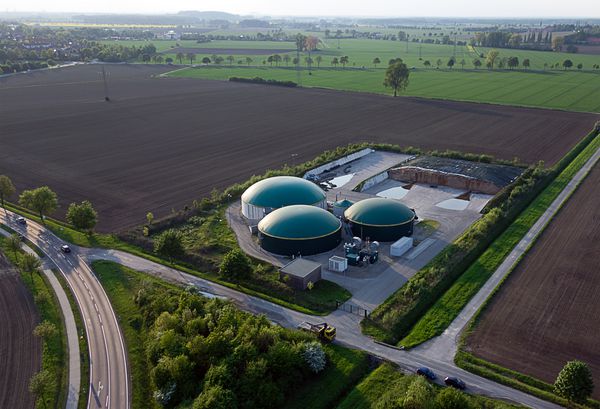 Biogasanlage مدرن