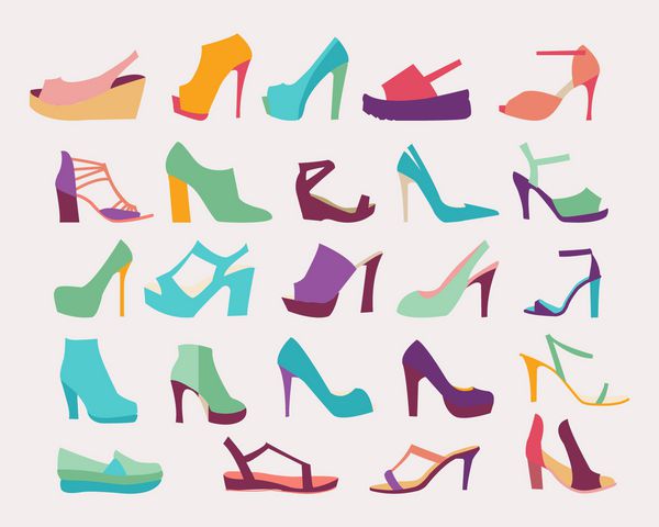 ست کفش زنانه پاشنه بلند - تصویر