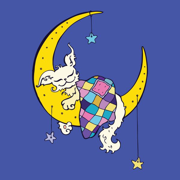 سگ ناز روی ماه می خوابد