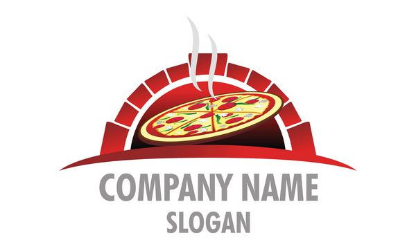 لوگوی پیتزا را بسوزانید