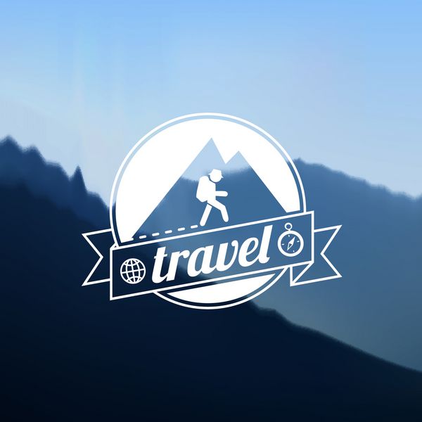 طراحی لوگو سفر گردشگری