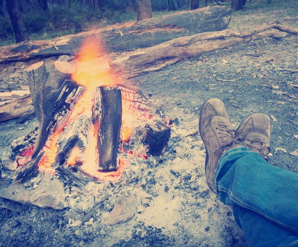 گرم کردن پاها توسط Campfire Instagram Style