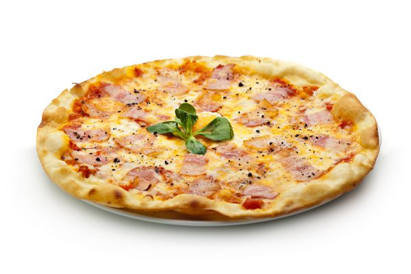 پیتزا کاربونارا