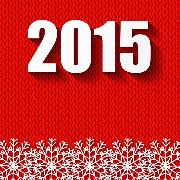 مفهوم سال نو با شماره 2015