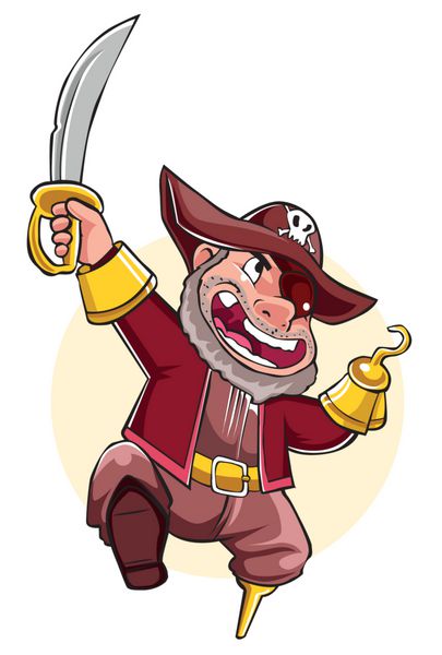 مرد دزد دریایی
