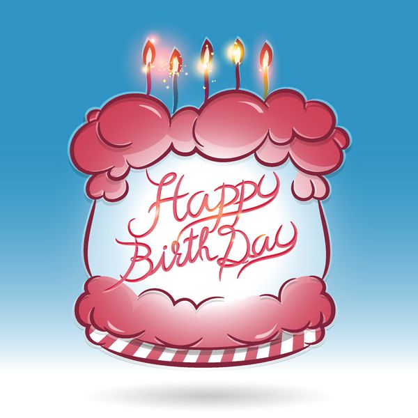 کیک تولدت مبارک