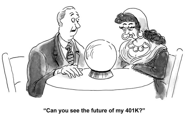 آیا می توانید آینده 401k من را ببینید؟