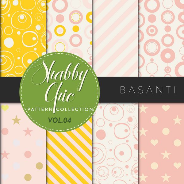 مجموعه الگوهای شیک Shabby - Basanti