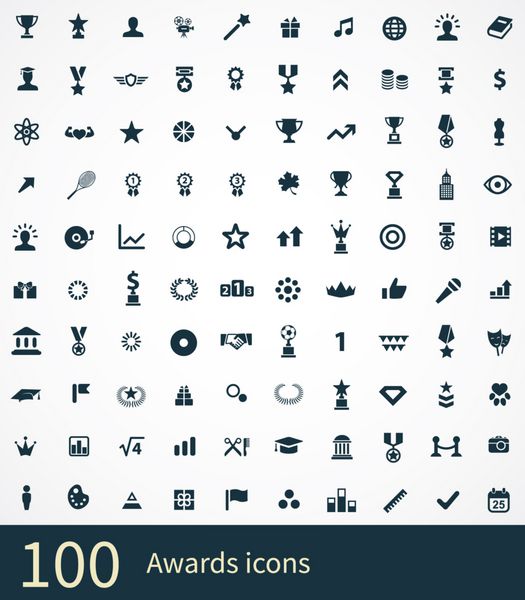 100 نماد جایزه