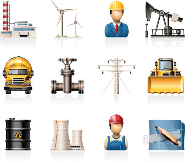 نمادهای صنعت و انرژی