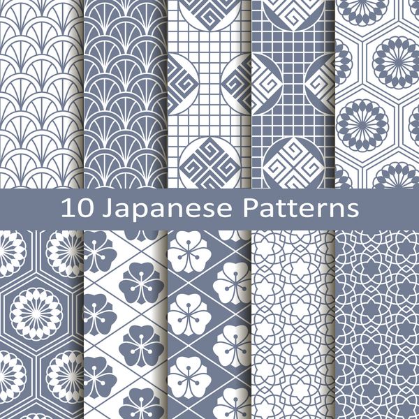 مجموعه ای از ده الگوی ژاپنی