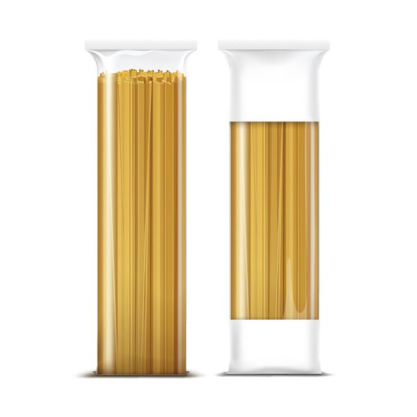 قالب بسته بندی ماکارونی اسپاگتی جدا شده است