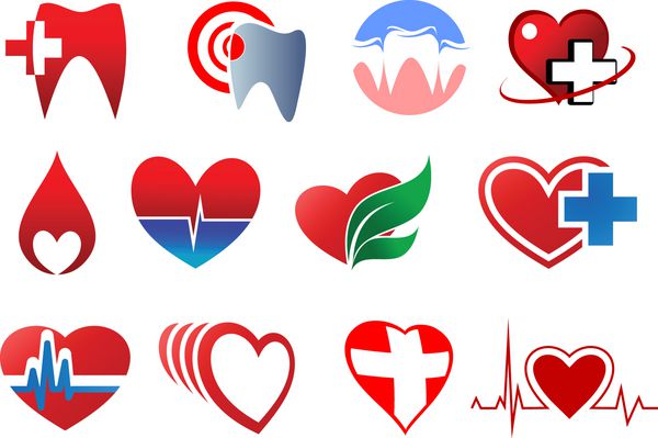 نمادهای دندانپزشکی قلب و عروق و اهدای خون