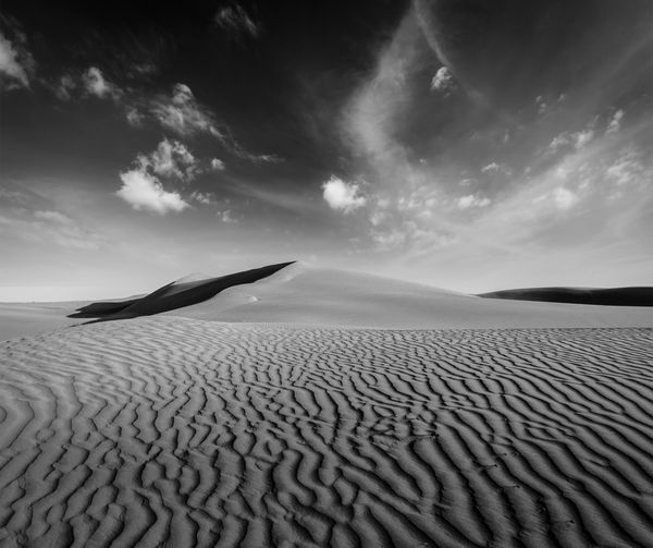 تپه های شنی صحرای تار راجستان هند