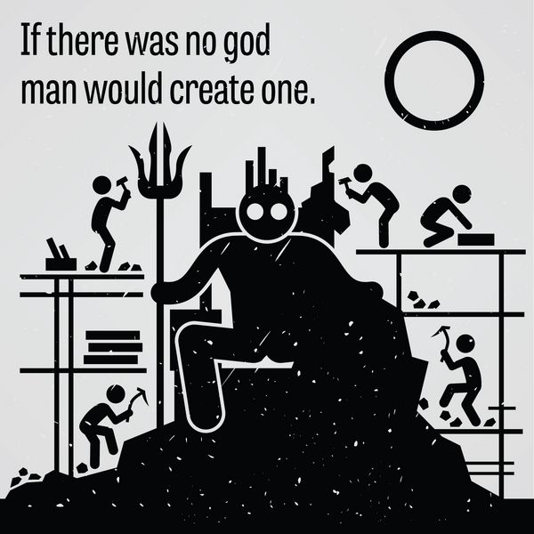 اگر خدا نبود انسان یکی را خلق می کرد