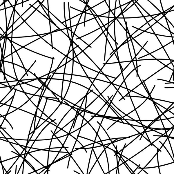 شبکه الگوی آشفته خطوط پس زمینه وکتور ساده و بدون درز