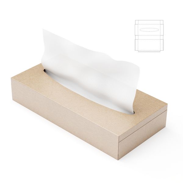 جعبه دستمال توزیع کننده با قالب قالب