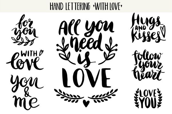 نقل قول ها مجموعه عشق حروف حروف دستی با متن زیبا در مورد عشق مناسب برای روز کارت عروسی و تولد تمبر