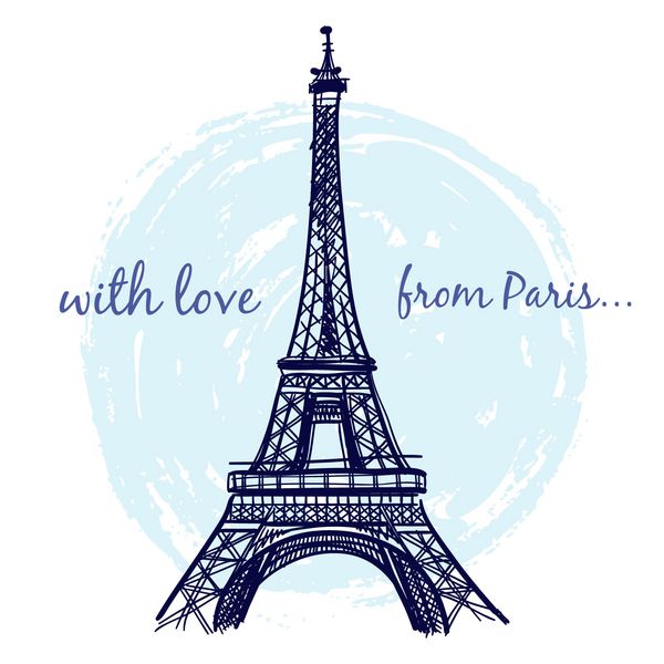 سری برجسته جهان معروف برج ایفل پاریس فرانسه با عشق از پاریس