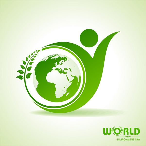 وکتور سهام طرح تبریک روز جهانی محیط زیست