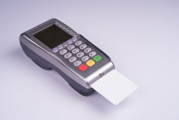 پایانه پرداخت با کارت اعتباری برچسب سفید