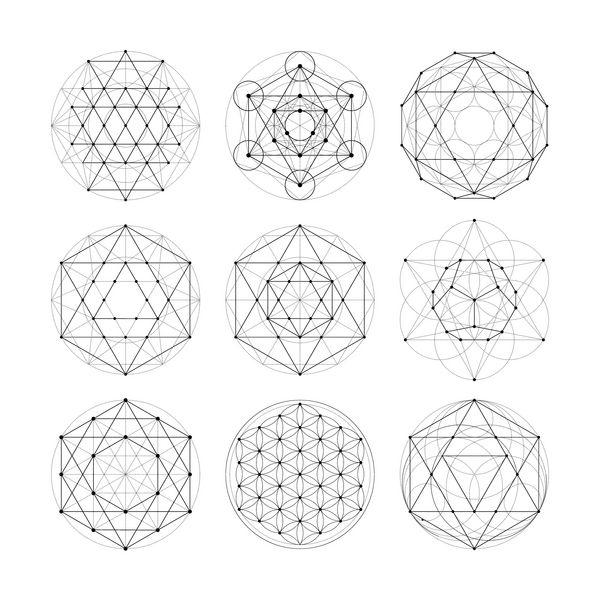 هندسه مقدس نشانه ها و نمادهای طالع بینی اعداد