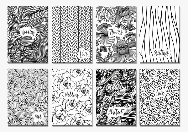 قالب کارت های خلاقانه گل طراحی زیبا برای کافه رستوران هرالدیک جواهرات مد