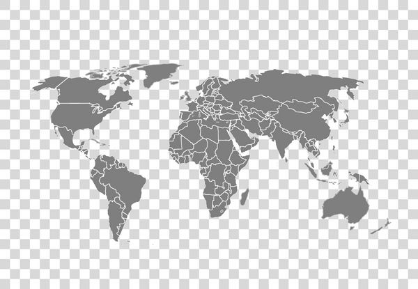 تصویر نقشه جهان سیاسی
