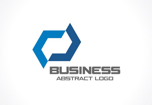 لوگوی انتزاعی شرکت تجاری عنصر طراحی هویت شرکتی صنعت امور مالی ایده لوگوی بانک گروه شش گوش یکپارچه سازی شبکه مفهوم تعامل فناوری نماد اتصال وکتور رنگی