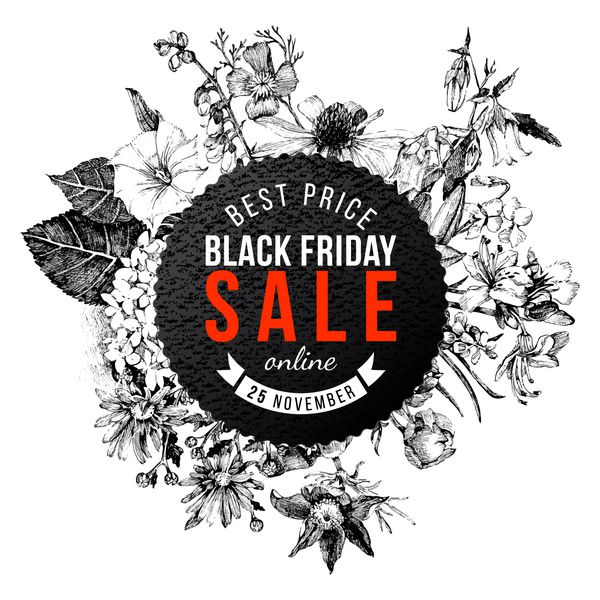 عکس نوشته بلک فرایدی