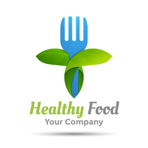 نماد غذای گیاهی شکل برگ با الگوی لوگوی چاقو و چنگال نماد کسب و کار وکتور تصویر طراحی هویت برندینگ شرکتی برای شرکت شما مفهوم خلاقانه انتزاعی