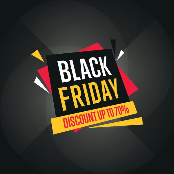 عکس نوشته بلک فرایدی