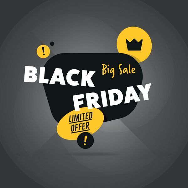 عکس نوشته بلک فرایدی