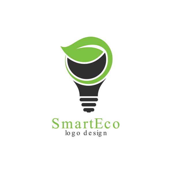 الگوی طراحی لوگو مفهومی خلاقانه Bulb