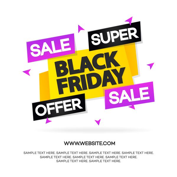 عکس نوشته بلک فرایدی