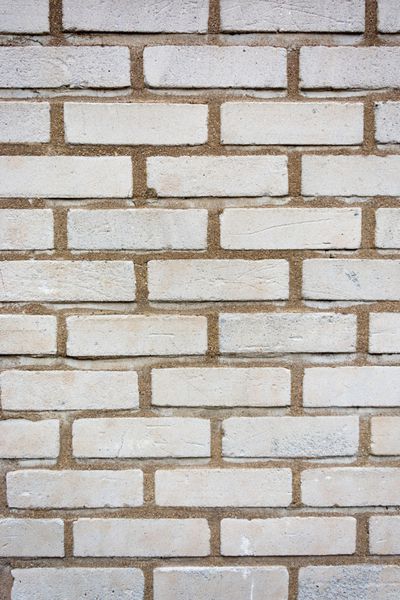بافت دیوار آجری سفید قدیمی