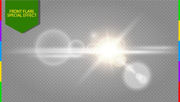 انتزاعی طلایی جلوی خورشید شعله ور شدن لنز شفاف طراحی جلوه نور ویژه وکتور تاری در تابش خیره کننده حرکتی جدا شده در پس زمینه شفاف عنصر دکور انفجار ستاره با پرتوها و نورافکن