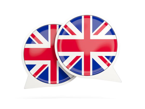 پرچم پادشاهی متحده نماد چت گرد
