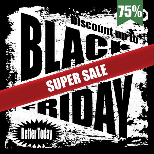 عکس نوشته بلک فرایدی