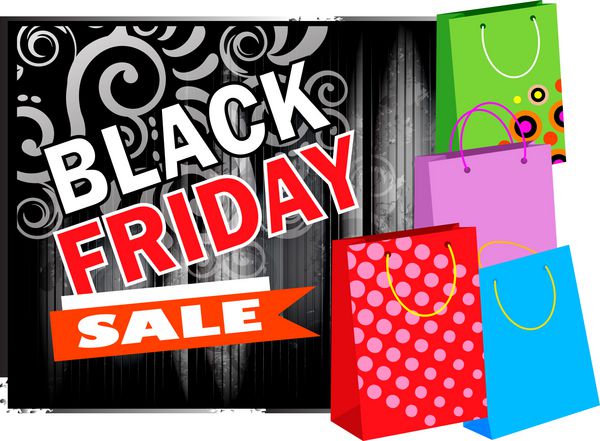 عکس نوشته بلک فرایدی