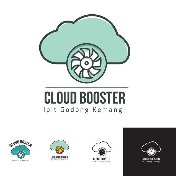 Cloud Booster و فن یا لاستیک در پایین