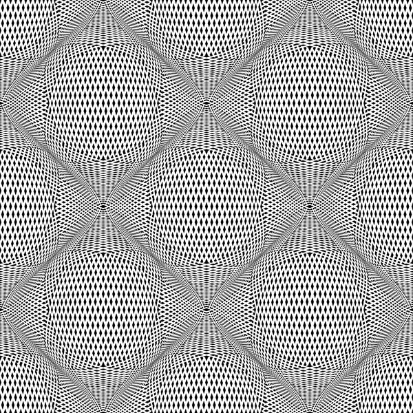 الگوی اپ آرت مشبک بدون درز توهم سه بعدی