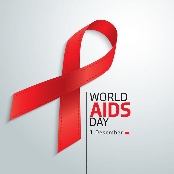 روز جهانی ایدز به آگاهی کمک می کند 1 دسامبر روز جهانی ایدز وکتور