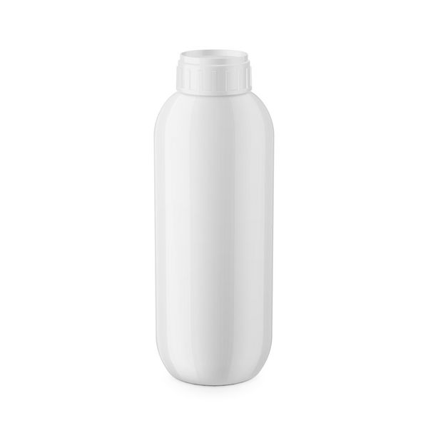 قالب بطری شامپو پلاستیکی براق سفید