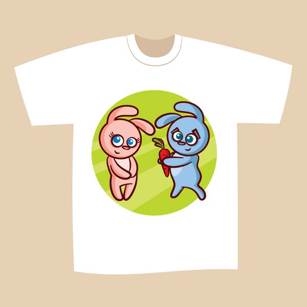 تی شرت چاپ طرح اسم حیوان دست اموز