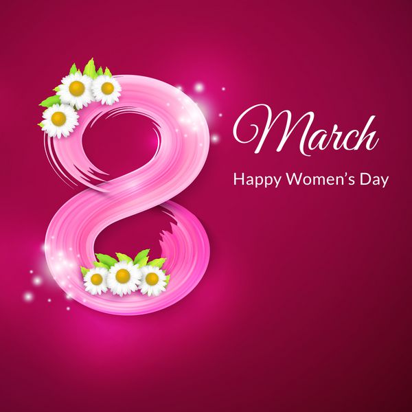 8 مارس روز جهانی زن کارت تبریک