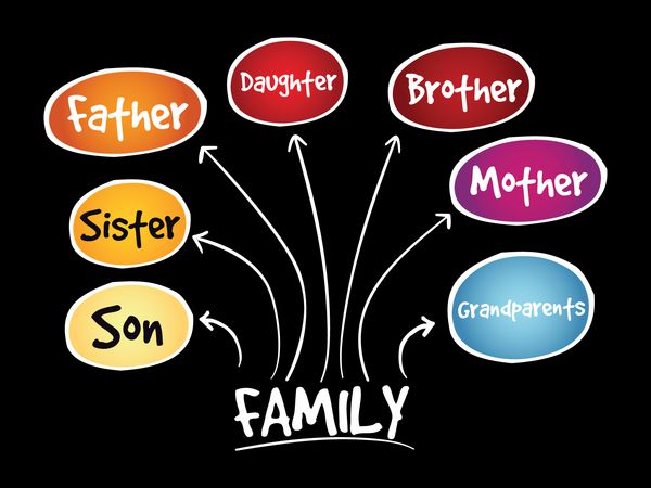 مفهوم نقشه ذهنی خانواده پس زمینه ارائه
