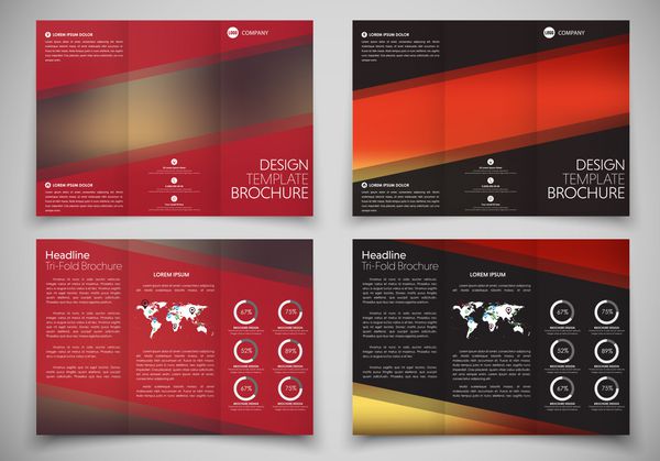 طراحی بروشور سه تاشو چاپ و تبلیغات