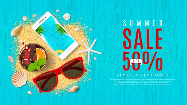 طرح بنر تخفیف