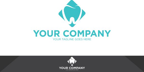 لوگوی دندانپزشکی وکتور پزشکی دندانپزشکی الگوی لوگوی دندانپزشکی